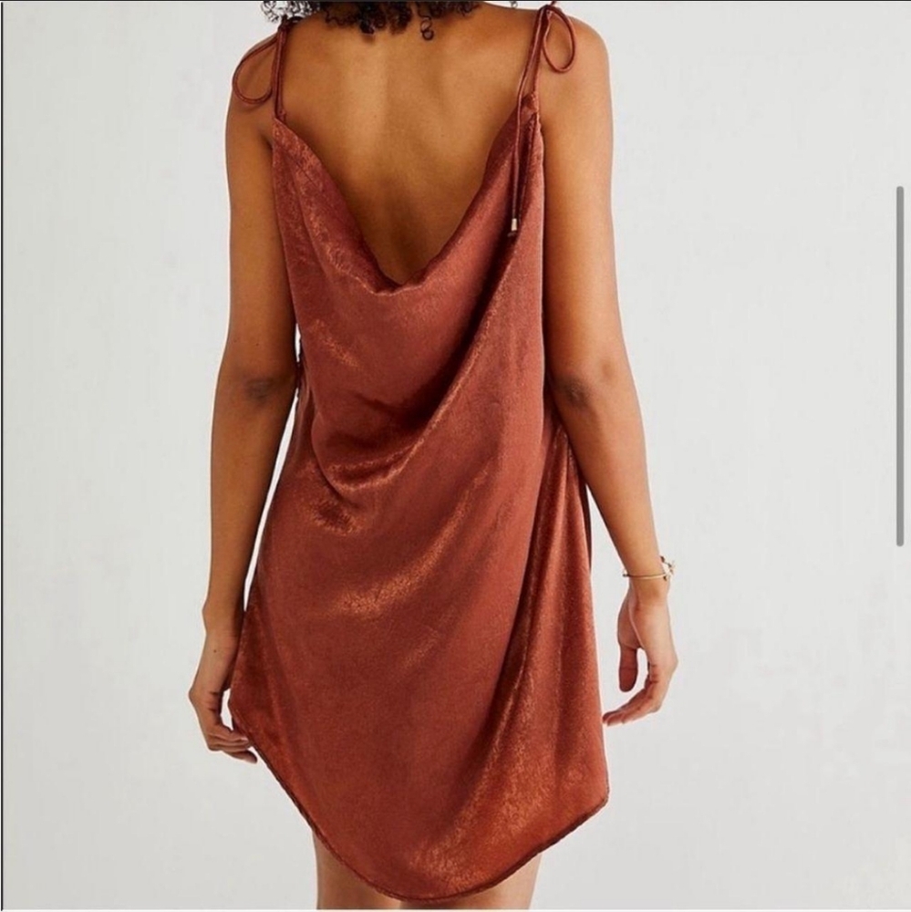 $120 Free People Multi Way Tie Hattie Mini Dress, Tunic, or Blouse - Picture 2 of 4